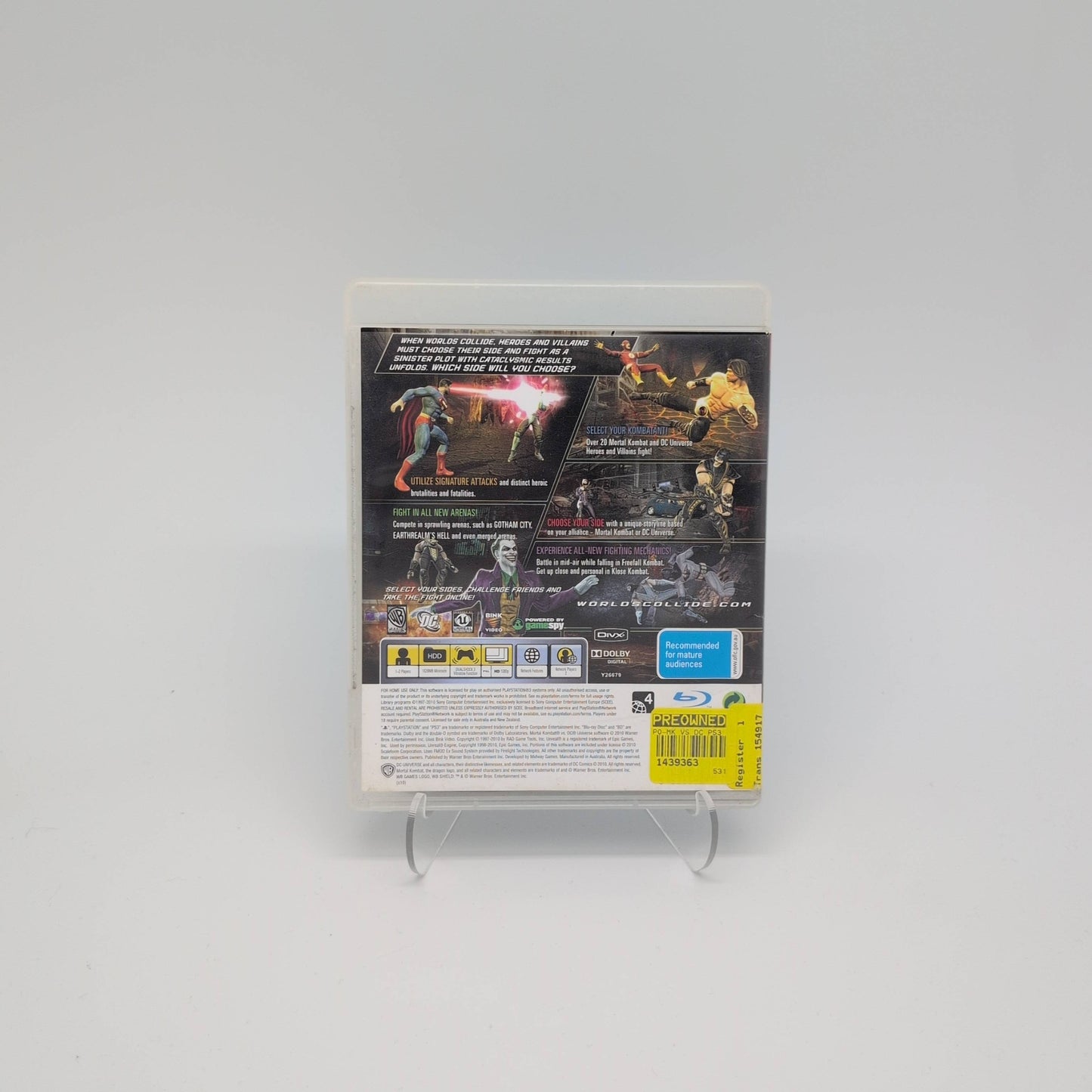 Mortal Kombat vs. DC Universe (PS3)