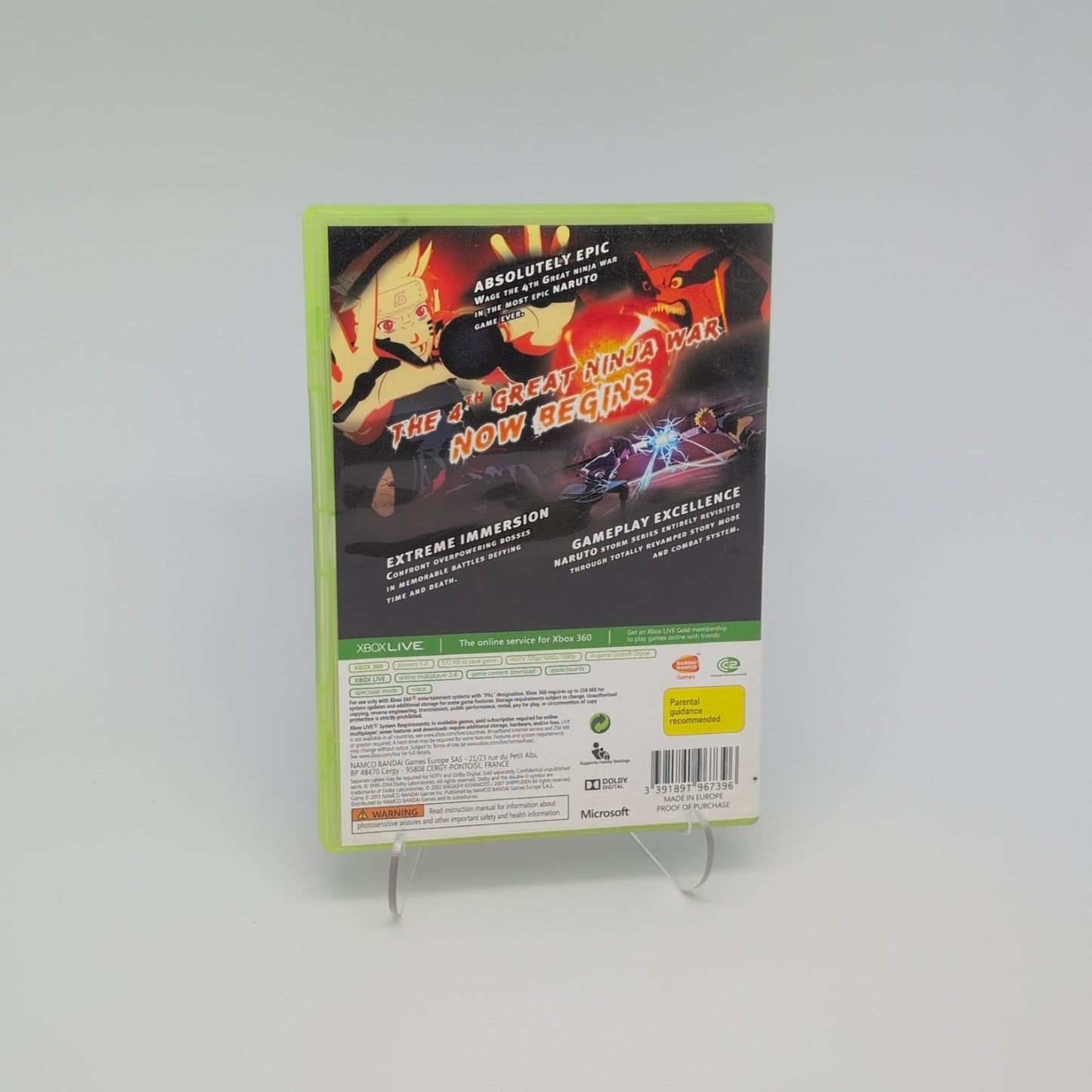 Naruto Shippuden: Ultimate Ninja Storm 3 (Xbox 360)