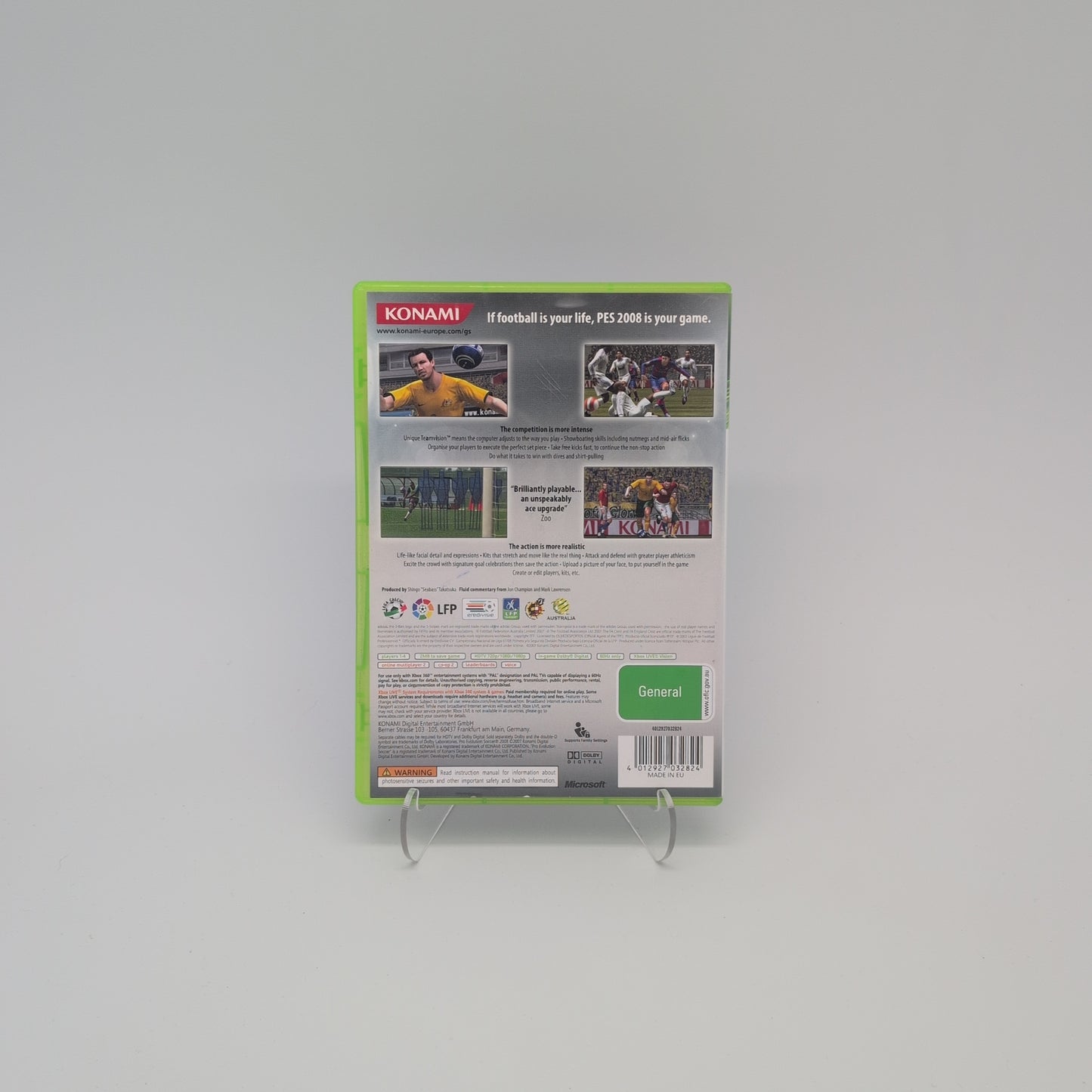Pro Evolution Soccer 2008 (Xbox 360)