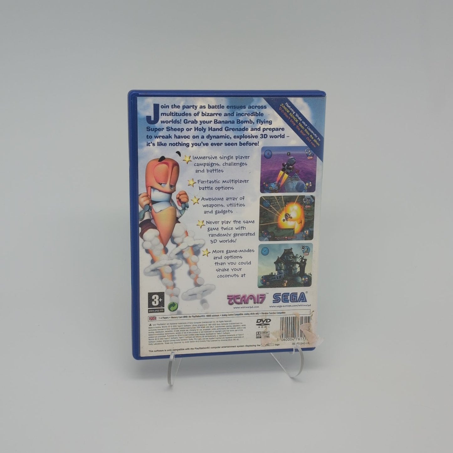 Worms 3D (PS2)