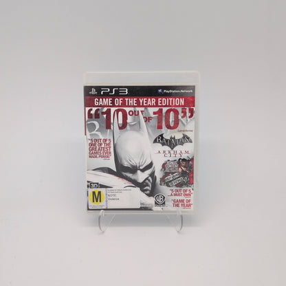 Batman: Arkham City: Game of the Year Edition (PS3)