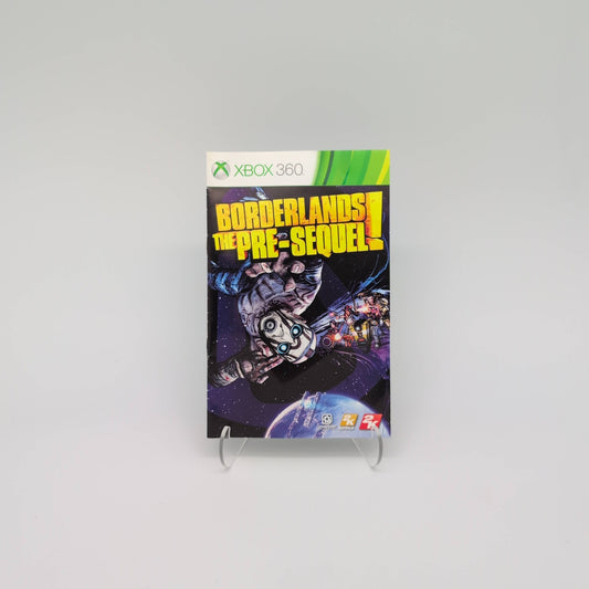 Borderlands: The Pre-Sequel Xbox 360 Manual (Manual Only)
