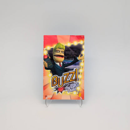 Buzz!: The Big Quiz PS2 Manual (Manual Only)