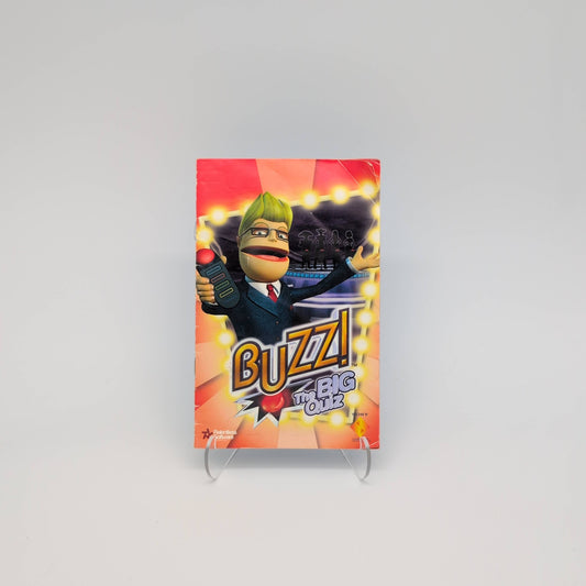 Buzz!: The Big Quiz PS2 Manual (Manual Only)