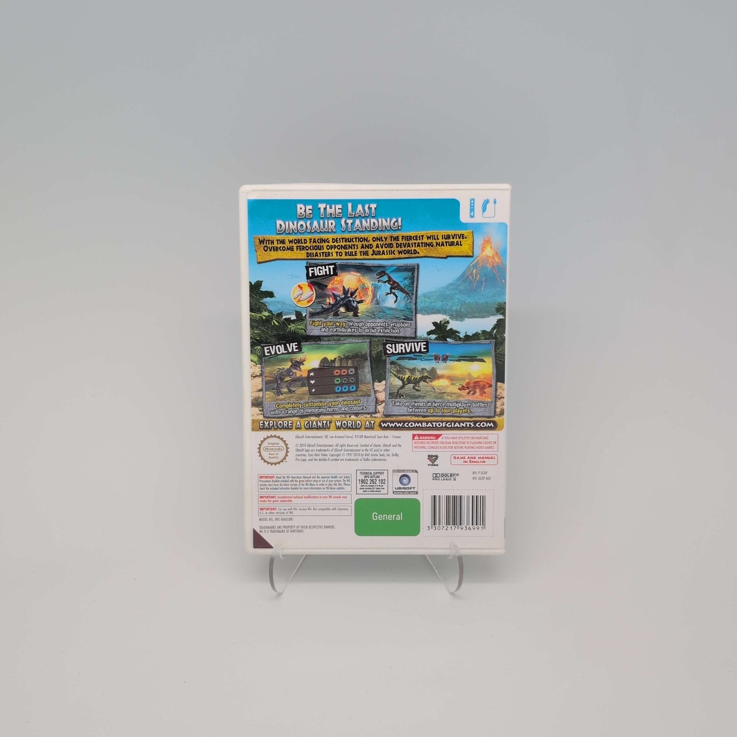 Combat of Giants: Dinosaurs Strike (Wii)