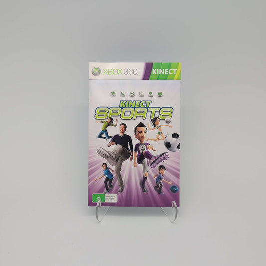 Kinect Sports Xbox 360 Manual (Manual Only)