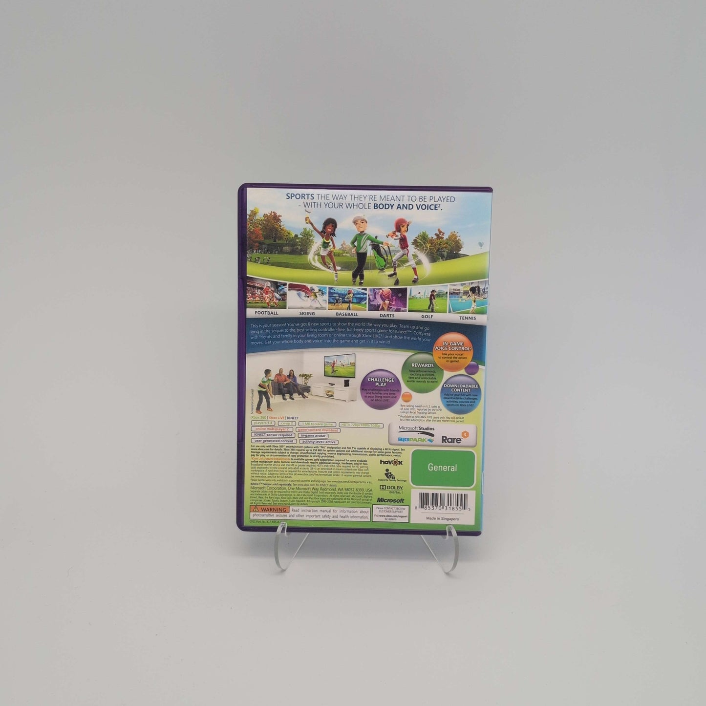 Kinect Sports: Season Two (Xbox 360)