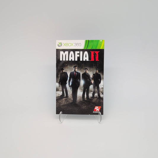 Mafia II Xbox 360 Manual (Manual Only)