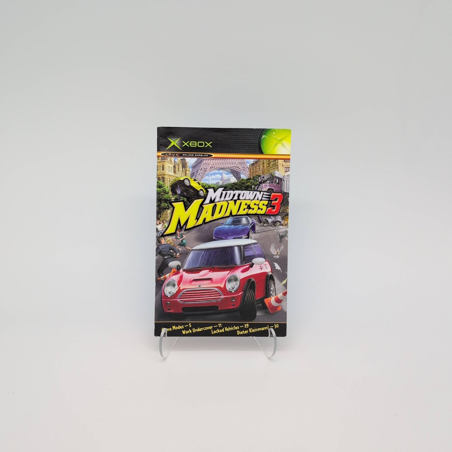 Midtown Madness 3 Xbox Manual (Manual Only)