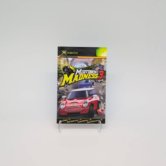 Midtown Madness 3 Xbox Manual (Manual Only)