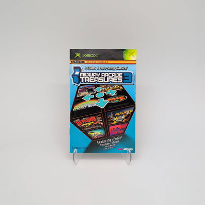 Midway Arcade Treasures 3 Xbox Manual (Manual Only)