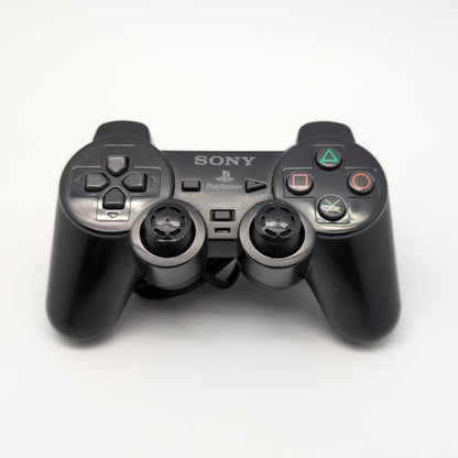 Sony PlayStation 2 Slim Console + Grey Memory Card