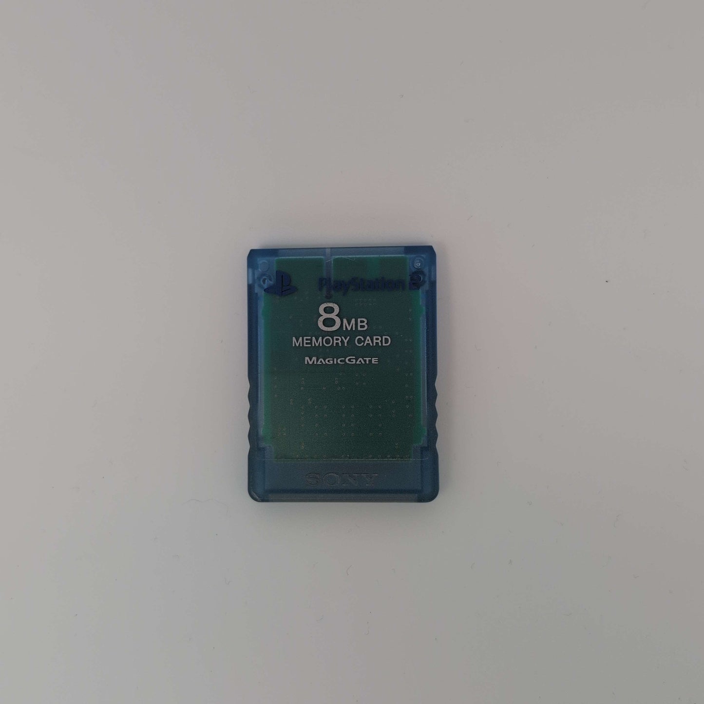 PlayStation 2 8MB Memory Card (Clear Blue)