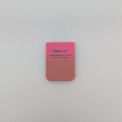 Pink 8MB PlayStation 2 Memory Card (3rd Earth)