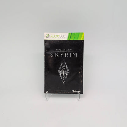 The Elder Scrolls V: Skyrim Xbox 360 Manual (Manual Only)