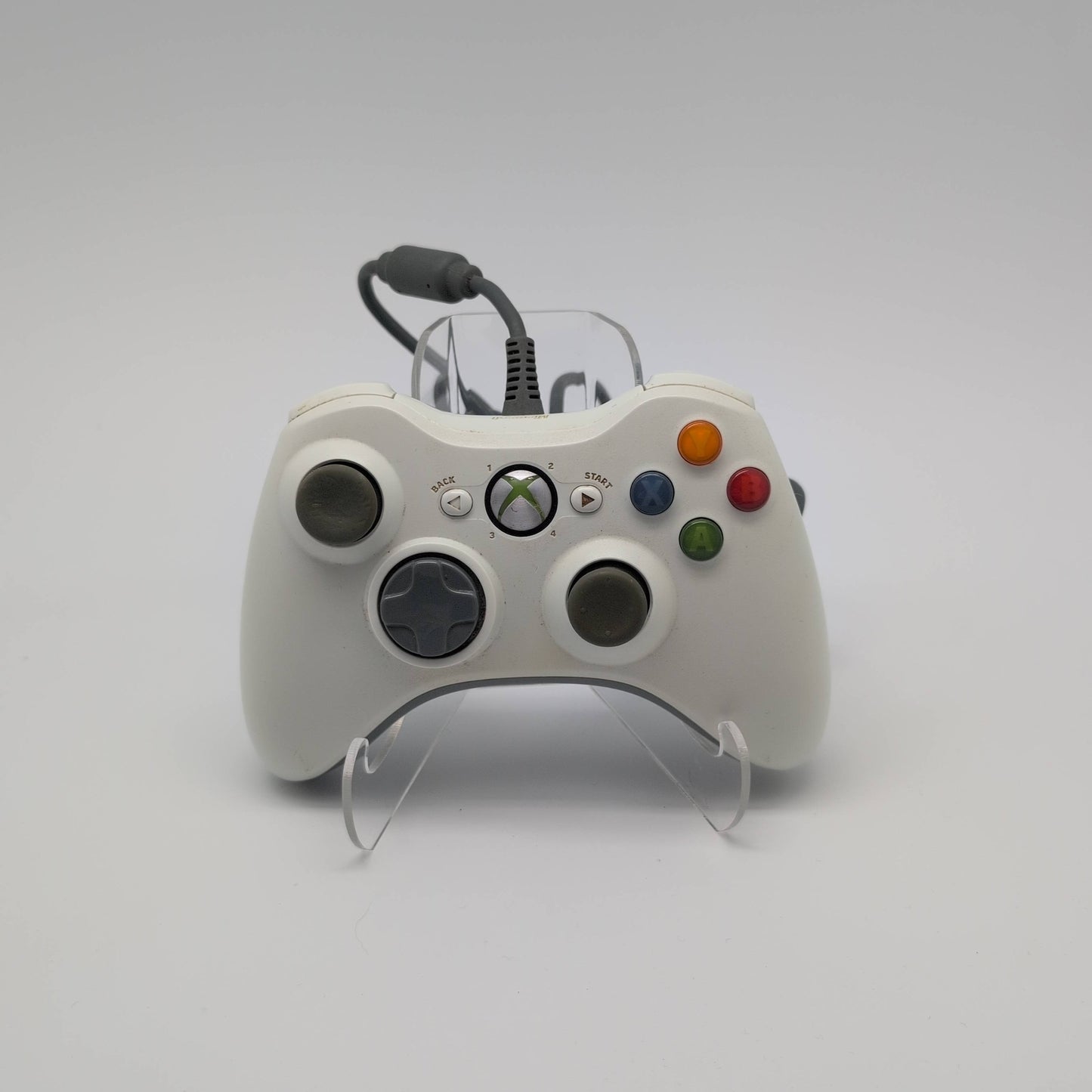 Genuine Microsoft Xbox 360 Wired Controller (White)