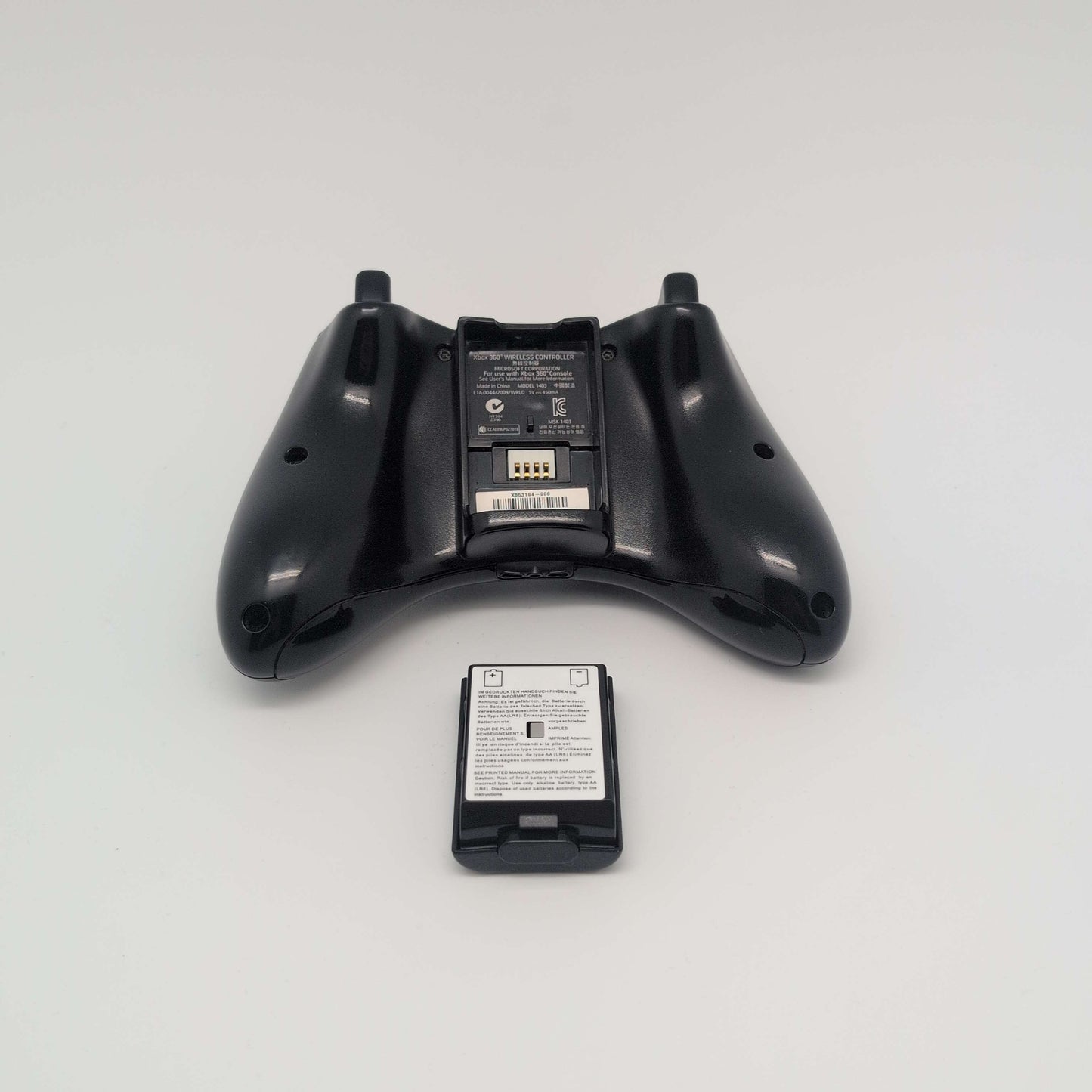 Official Microsoft Xbox 360 Wireless Controller (Black)