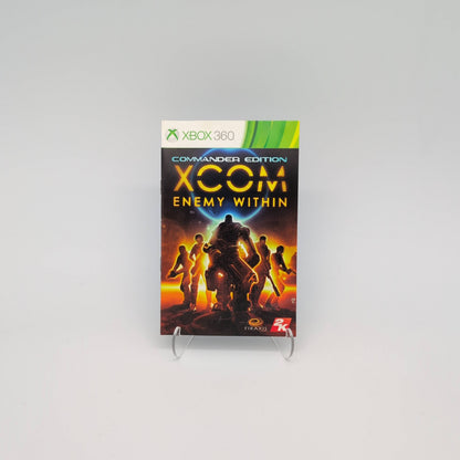 XCOM: Enemy Within Commander Edition Xbox 360 Manual (Manual Only)